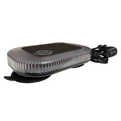 10-inch Amber LED Warning Light Bar - Magnetic Mount