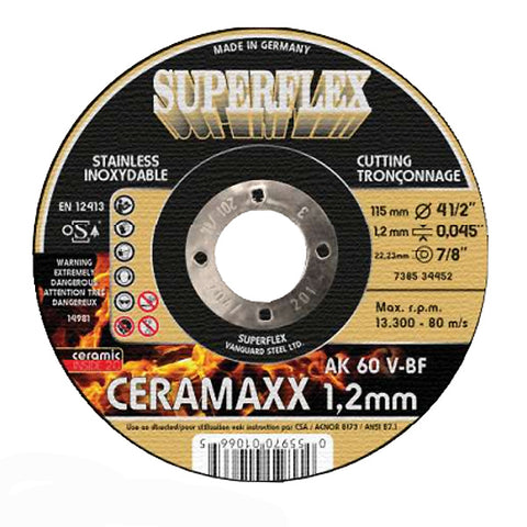 Disque à tronçonner extra mince - 4-1/2" Ø - 25/paquet