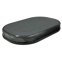 Barre lumineuse d'avertissement à LED ambrées 10 po. - Montage à boulon unique