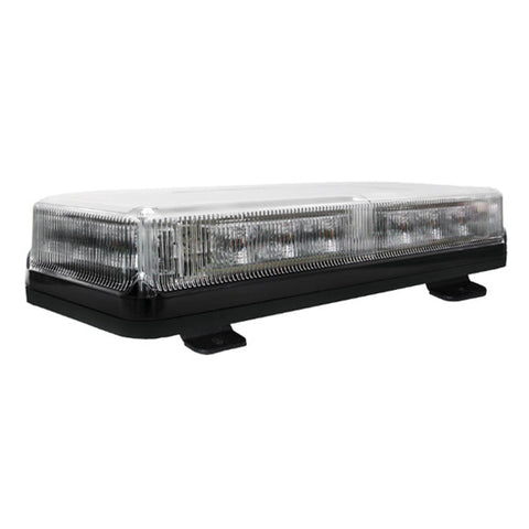 Barre de feux d'avertissement standard à LED Ambre/Bleu 16,5" - Montage sur support