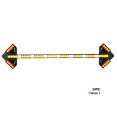 Flèches d'avertissement à LED ambrées de 45