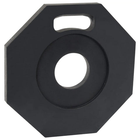 Base en caoutchouc pour poteaux délinéateurs de qualité supérieure, 12 lb