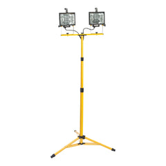 Projecteur double, Halogène, 500 W, 16000 lumens, Boîtier en Acier - Outil Aurora