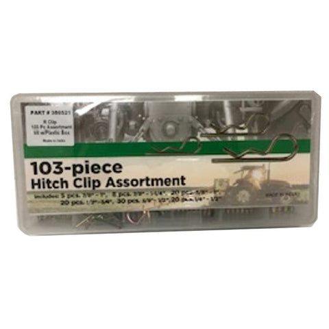Assortiment de goupille fendue 1/4" à 7/8" (103 pièces)