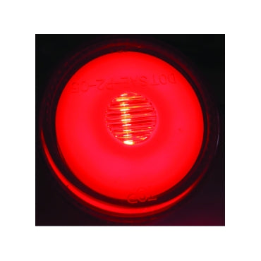 Lumière DEL pour camion et remorque 2 po Rouge