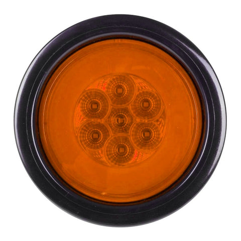 Lumière DEL pour camion et remorque 4 po Ambre