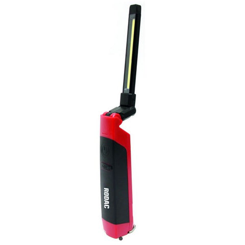 Lampe de travail mince avec double bras pivotant