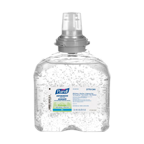 Désinfectant pour les mains avancé en mousse hydratante TFXMC, 1200 ml, Cartouche de recharge, 70% alcool