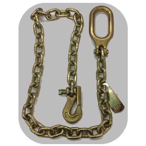 Chaîne de remorquage agricole 3/8 po x 5 pieds