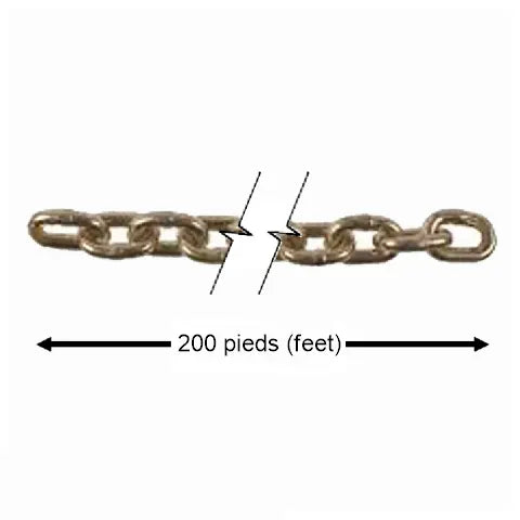 Prorenfort - Chaine 200 pieds