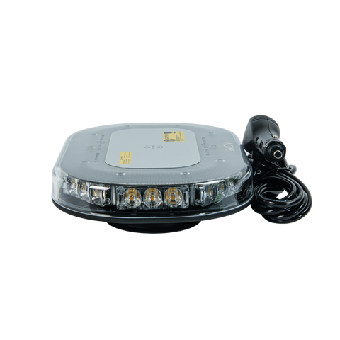 Mini barre DEL 10 magnétique ambre, ultra-slim (47mm)