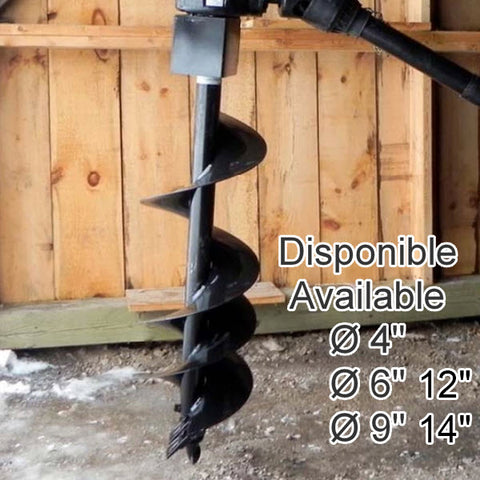 MÈCHE 4"-6"-9"-12"-14" POUR TARIÈRE PRO-G-116288