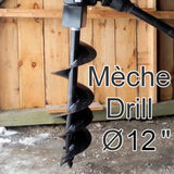 MÈCHE 4"-6"-9"-12"-14" POUR TARIÈRE PRO-G-116288
