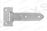Penture à lame - talon à 2 trous - 8,00" x 4,50" - Plaqué zinc