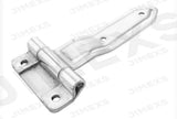 Penture à lame - talon à 2 trous - 8,00" x 4,50" - Plaqué zinc