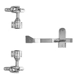 Serrure - S/S - 2 guides de tige