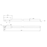 Tige pour serrure PRO-227-246