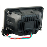 Phare de route 4 x 6 Lentille chauffante