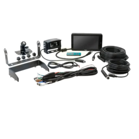 Système vidéo CabCAM filiaire tactile couleur HD 7 pouces, compatible avec 4 caméras, haut-parleur,