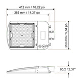 Sentinelle - Projecteur de zone - 150-100-70W 120-347V 30-40-50K