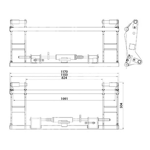 Verrouillage hydraulique rapide ALO Euro