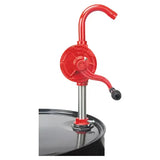 Pompe rotative pour baril, Fonte/Acier, Pour capacité 30-55 gal., 8 oz/course - KLETON