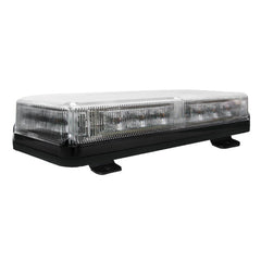 Barre de feux d'avertissement standard à LED Ambre/Bleu 16,5" - Montage sur support