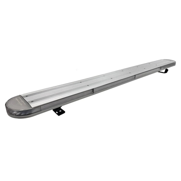 Barre lumineuse de signalisation mince à DEL ambre/blanche de 60 po - Montage sur support