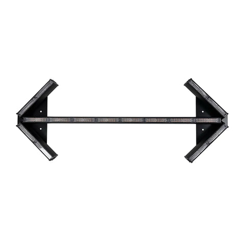 Feu de signalisation à DEL ambre de 45 pouces avec grandes flèches