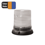 Balise LED synchronisable ambre - bleu de 6,75 pouces (série E-72)
