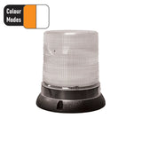 Balise LED synchronisable ambre - blanche de 6,75 pouces (série E-72)