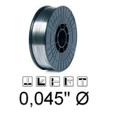 Fil fourré en acier doux, 0,045" diamètre