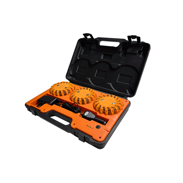 Kit de fusées d'avertissement à LED orange