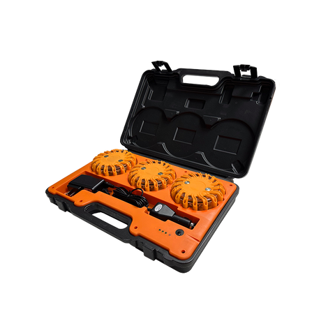 Kit de fusées d'avertissement à LED orange