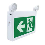 Sortie d'urgence avec homme courant