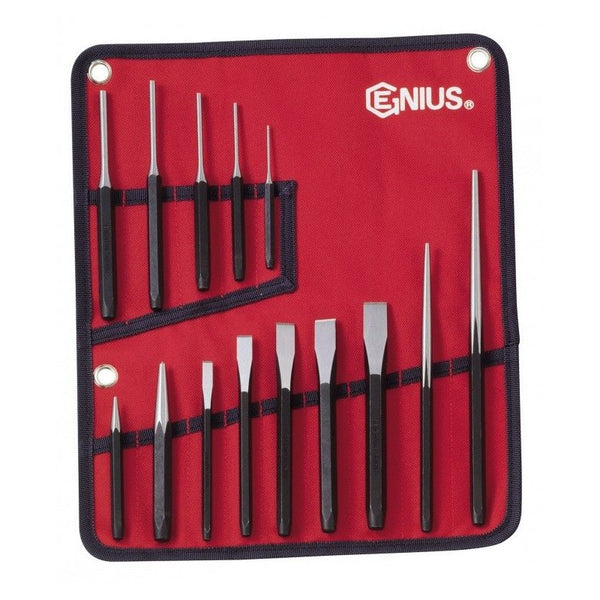 Jeu de poinçons et ciseaux SAE (14 pièces)