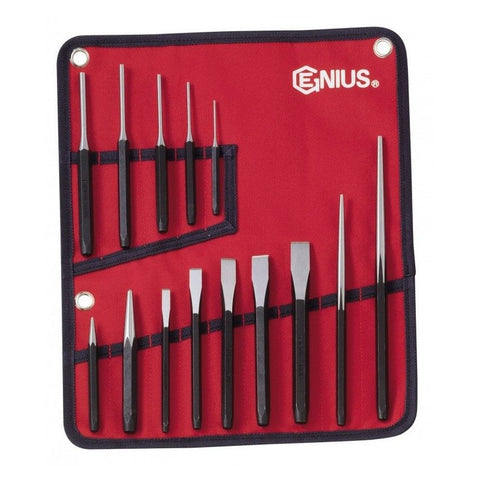 Jeu de poinçons et ciseaux SAE (14 pièces)