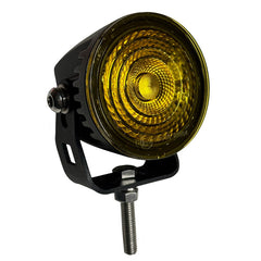 Lampe ronde à LED ambrée de 2" (1000 lumens)