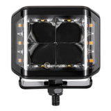 Projecteur LED + projecteurs latéraux ambrés (3 940 lumens)