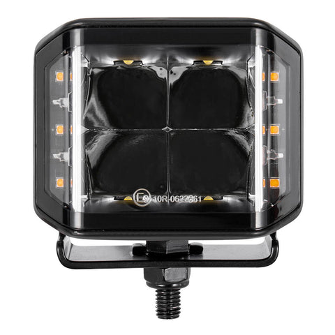 Prorenfort - Projecteur LED + projecteurs latéraux ambrés