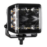 Projecteur LED + projecteurs latéraux ambrés (3 940 lumens)