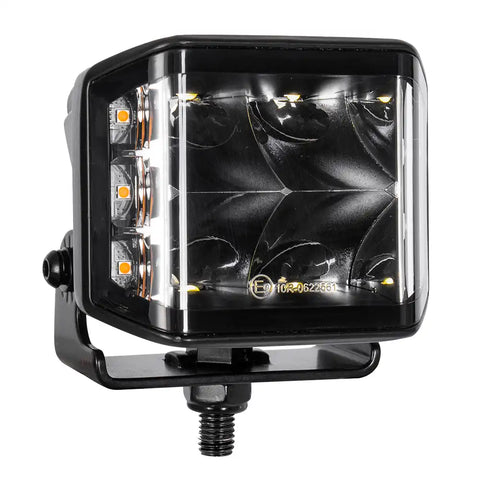 Prorenfort - Projecteur LED + projecteurs latéraux ambrés