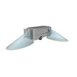 Lampe de travail LED à montage en angle avec un bloc de montage en caoutchouc