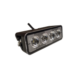 Lampe de travail LED à montage en angle avec un bloc de montage en caoutchouc