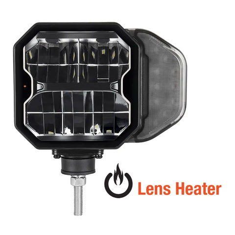 Phare à LED chauffant (phare à LED conforme aux normes SAE/DOT)