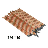 Électrodes de gougeage air-arc au carbone, 1/4" 3/8" 1/2" dia - WELD-MATE
