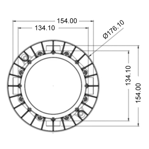 Globe Marin 6" – 20W 100-277V 5000K