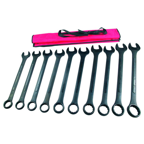 Ensemble de clés combinées - 10 pièces - 1 5/16" à 2"