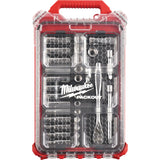 Clé à cliquet et jeu de douilles avec organisateur compact à profil bas Packout(MC), 32 Mcx, Prise de 3/8", Profond