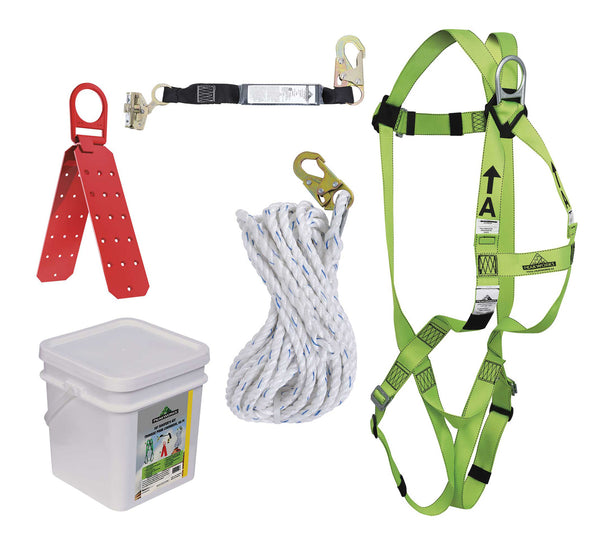 RK4-50 Ensemble de protection contre les chutes, Trousses pour couvreur de toit
